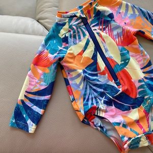 Old Navy Swim with Rashguard and UPF 50, excellent condition